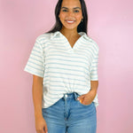 Seabreeze Striped Knit Top - Jessi Jayne Boutique