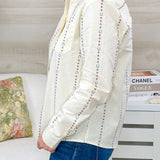 Lucky Stitch Button Down Blouse - Jessi Jayne Boutique