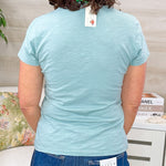 Washed Comfort Classic Tee in Seafoam - Jessi Jayne Boutique