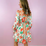 Garden Party Belted Mini Dress - Jessi Jayne Boutique