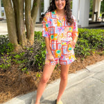 Tropical Postcard Lounge Set - Jessi Jayne Boutique