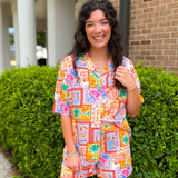 Tropical Postcard Lounge Set - Jessi Jayne Boutique