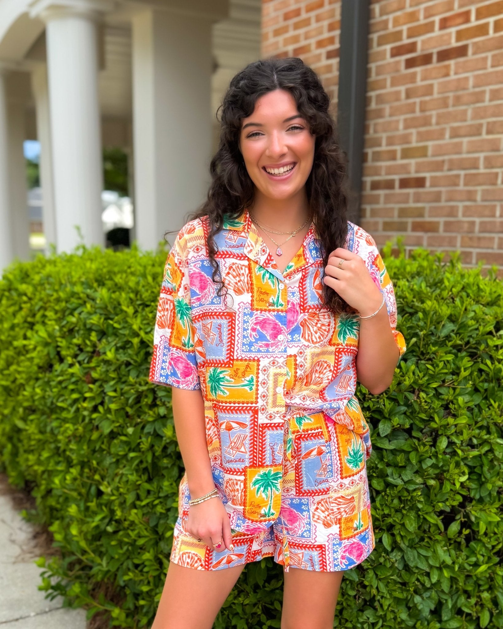 Tropical Postcard Lounge Set - Jessi Jayne Boutique