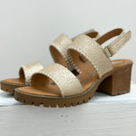 Very G Penny Gold Sandal Wedge - Jessi Jayne Boutique