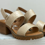 Very G Penny Gold Sandal Wedge - Jessi Jayne Boutique