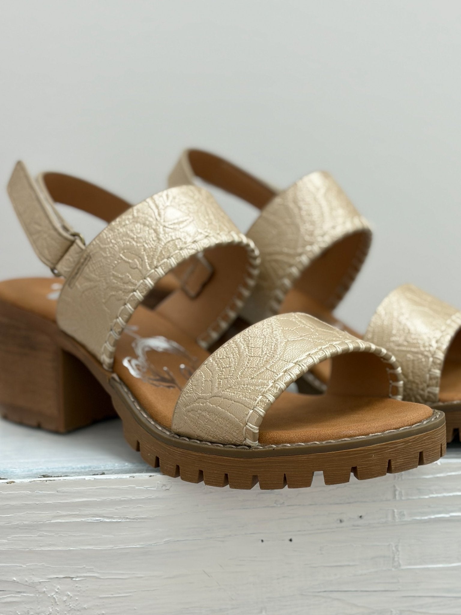 Very G Penny Gold Sandal Wedge - Jessi Jayne Boutique