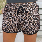 Safari Chic Leopard Everyday Shorts - Jessi Jayne Boutique