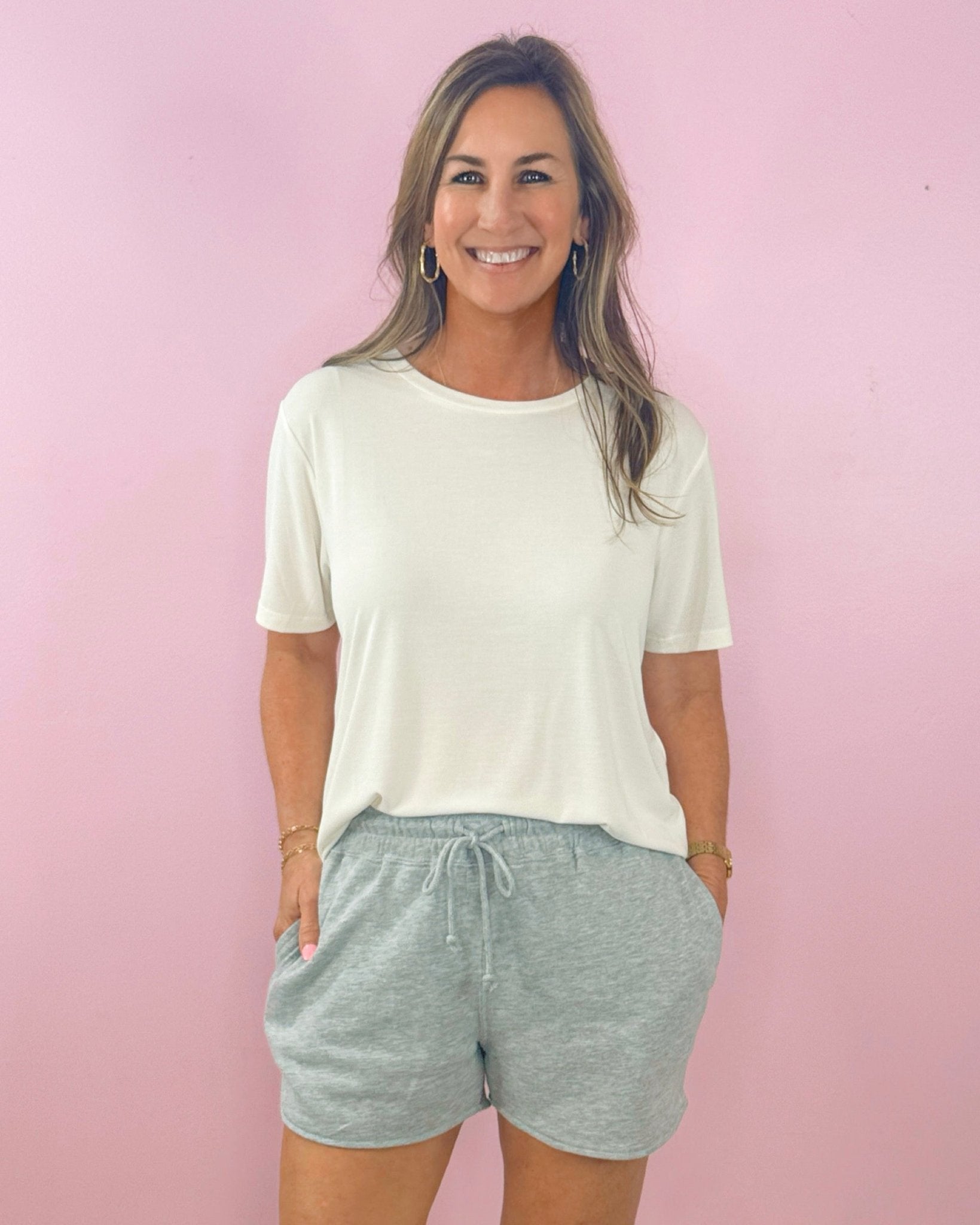 Off Duty Casual Shorts - Jessi Jayne Boutique