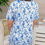 Blue Jungle Lounge Set - Jessi Jayne Boutique