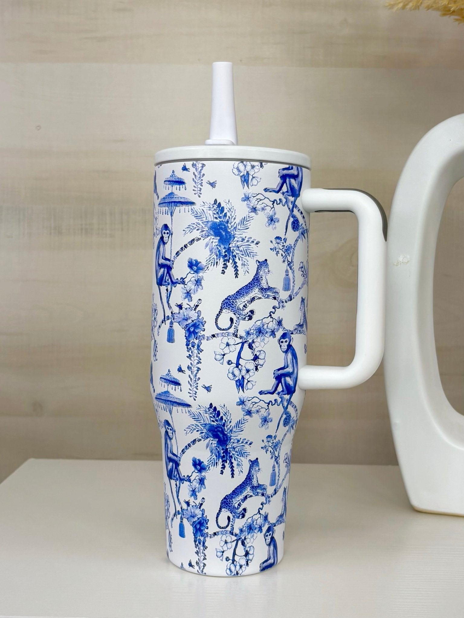 Blue Jungle 40oz Tumbler - Jessi Jayne Boutique