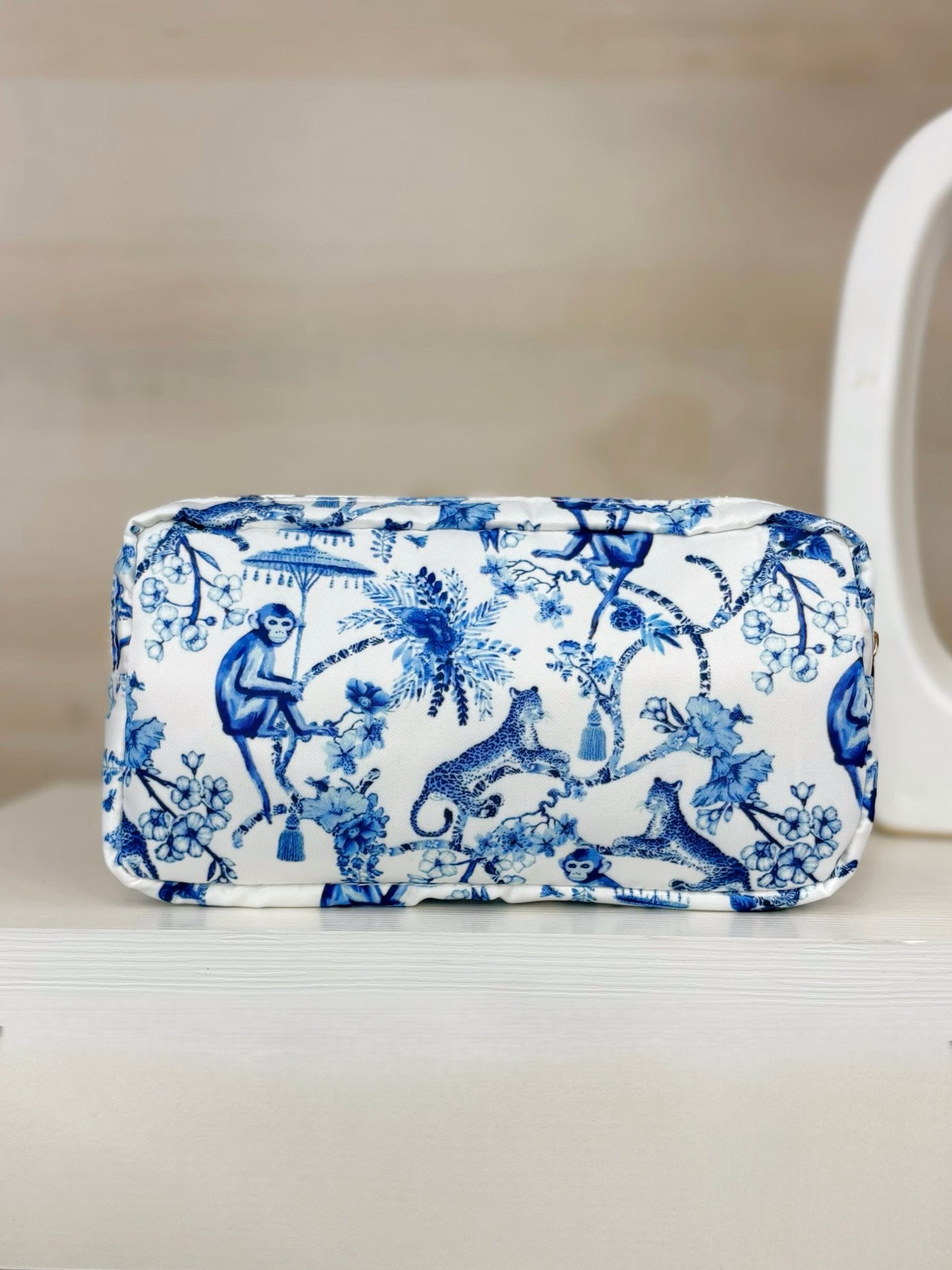 Blue Jungle Toiletry Bags - Jessi Jayne Boutique