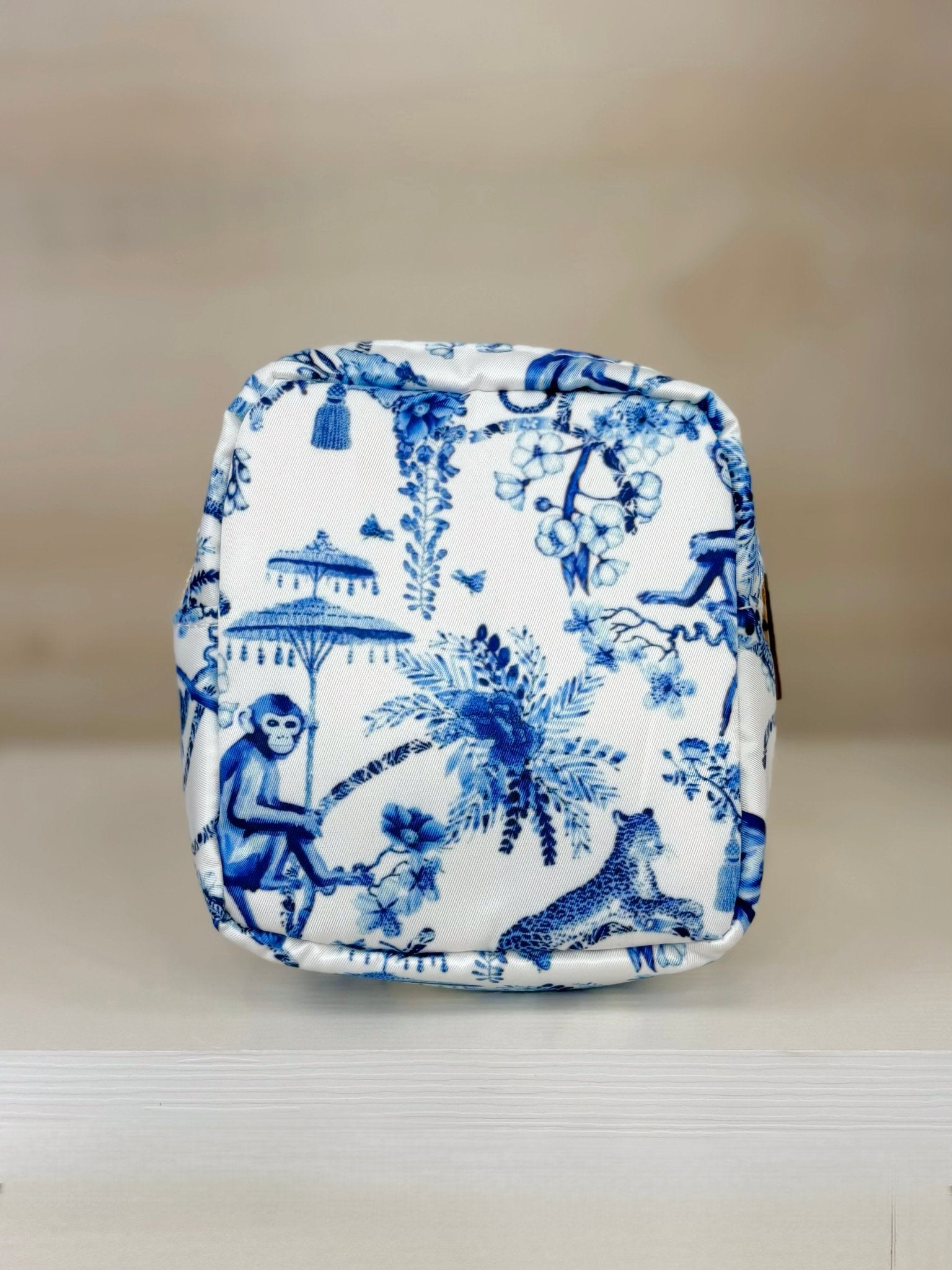 Blue Jungle Toiletry Bags - Jessi Jayne Boutique