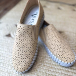 Very G Nicole Edgy Perforated Slip - On Sneaker - Jessi Jayne Boutique