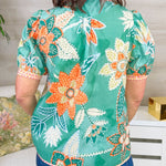 On a Happy Note Floral Top - Jessi Jayne Boutique
