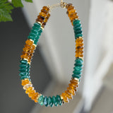 Gemelli Calloway Green Necklace