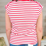 Harbor Stripe Sleeveless Top - Jessi Jayne Boutique