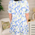 Blue Skies Ahead Floral Dress - Jessi Jayne Boutique