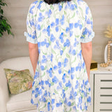 Blue Skies Ahead Floral Dress - Jessi Jayne Boutique