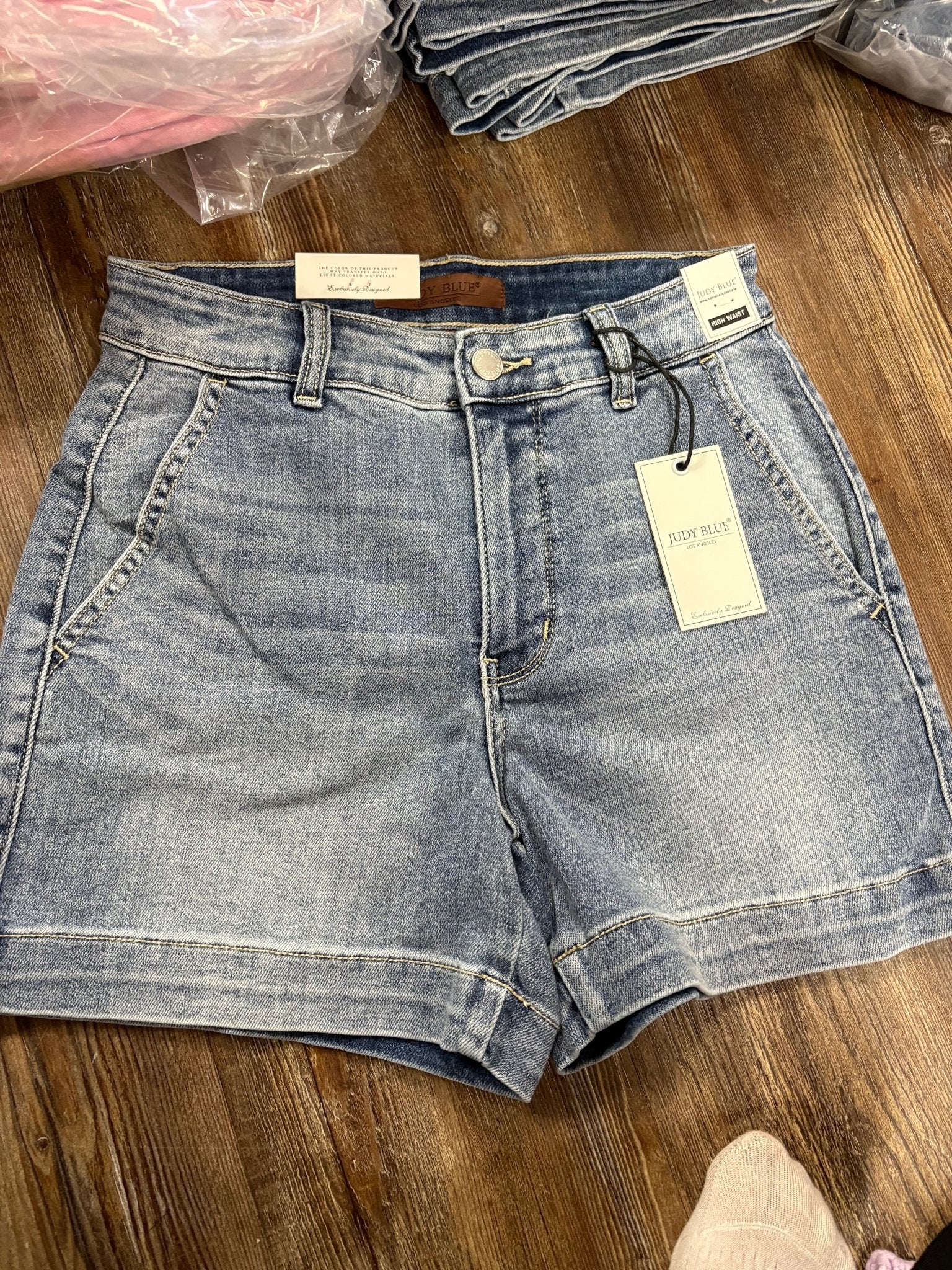 Judy Blue City Staple Trouser Short - Jessi Jayne Boutique