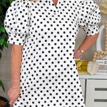 Paris After Five Polka Dot Dress - Jessi Jayne Boutique