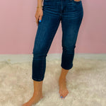 Judy Blue Side Slit Capri - Jessi Jayne Boutique