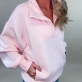 Cozy Court Quarter - Zip Pullover - 3 Colors Available - Jessi Jayne Boutique