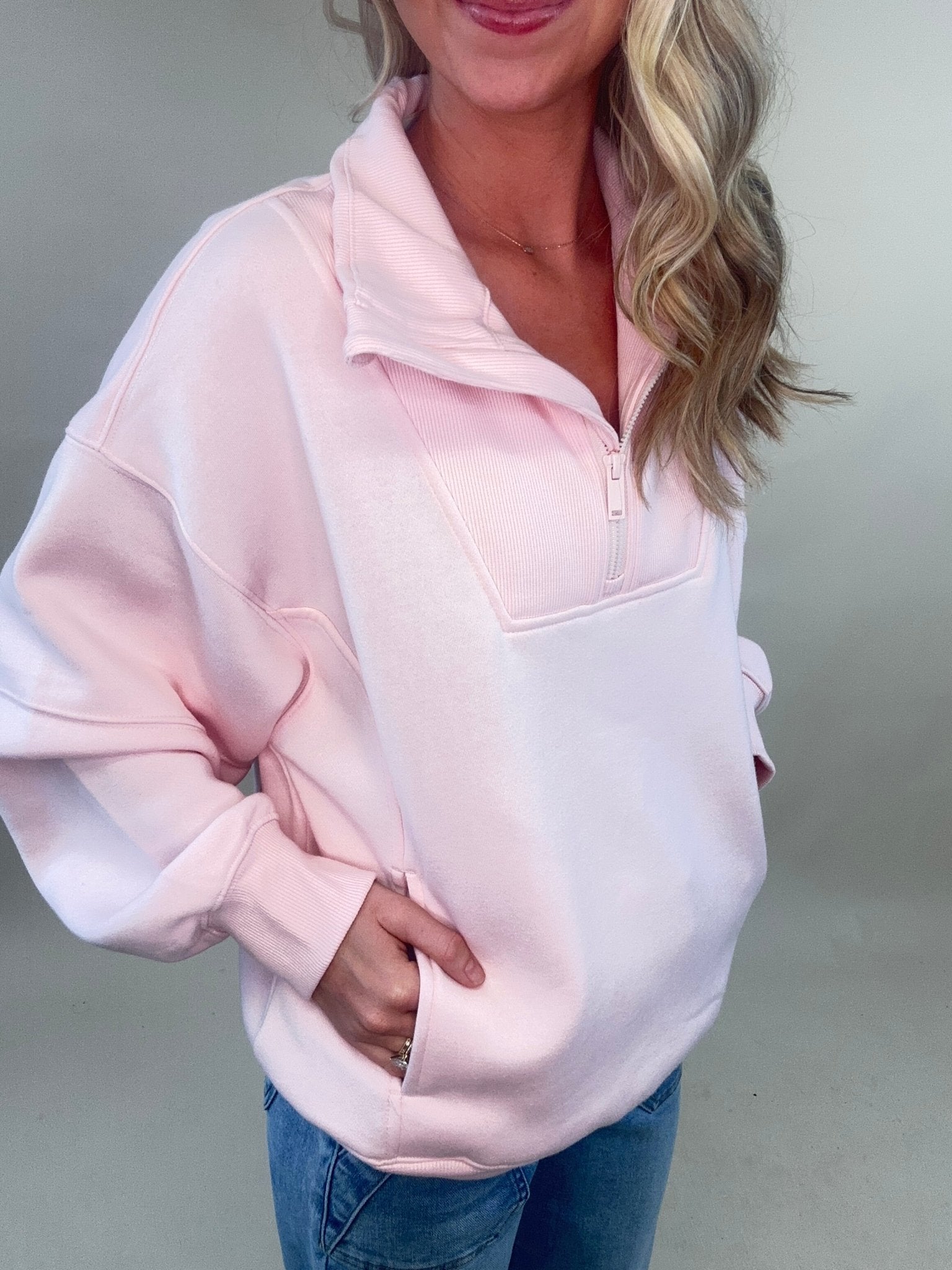 Cozy Court Quarter - Zip Pullover - 3 Colors Available - Jessi Jayne Boutique