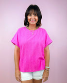 Ripple Texture Top - Jessi Jayne Boutique