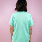 Button Detail Waffle Henley Top - Jessi Jayne Boutique