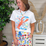 Seaside Catch Graphic Tee - Jessi Jayne Boutique