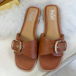 Corkys Cognac Pick Me Up Sandals - Jessi Jayne Boutique
