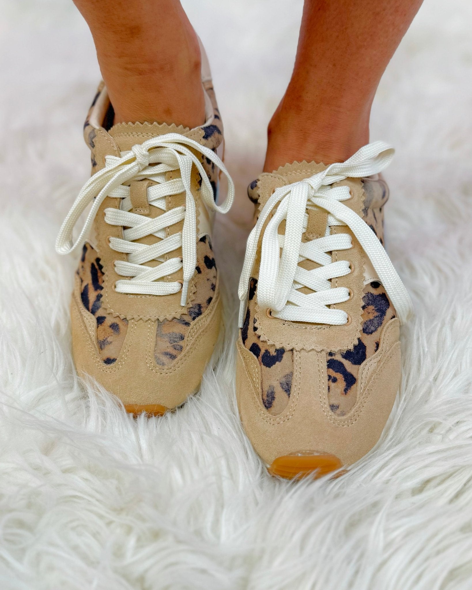 Dolce Vita B.ntcd Sneakers Lt Leopard Suede - Jessi Jayne Boutique