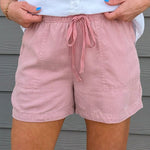 Blush Tencel Pull - On Shorts - Jessi Jayne Boutique