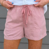 Blush Tencel Pull - On Shorts - Jessi Jayne Boutique