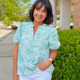Meadow Breeze Embroidered Blouse