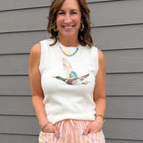 Mallard Flight Sweater Vest - Jessi Jayne Boutique
