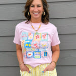 La Dolce Vita Tiles Tee - Jessi Jayne Boutique