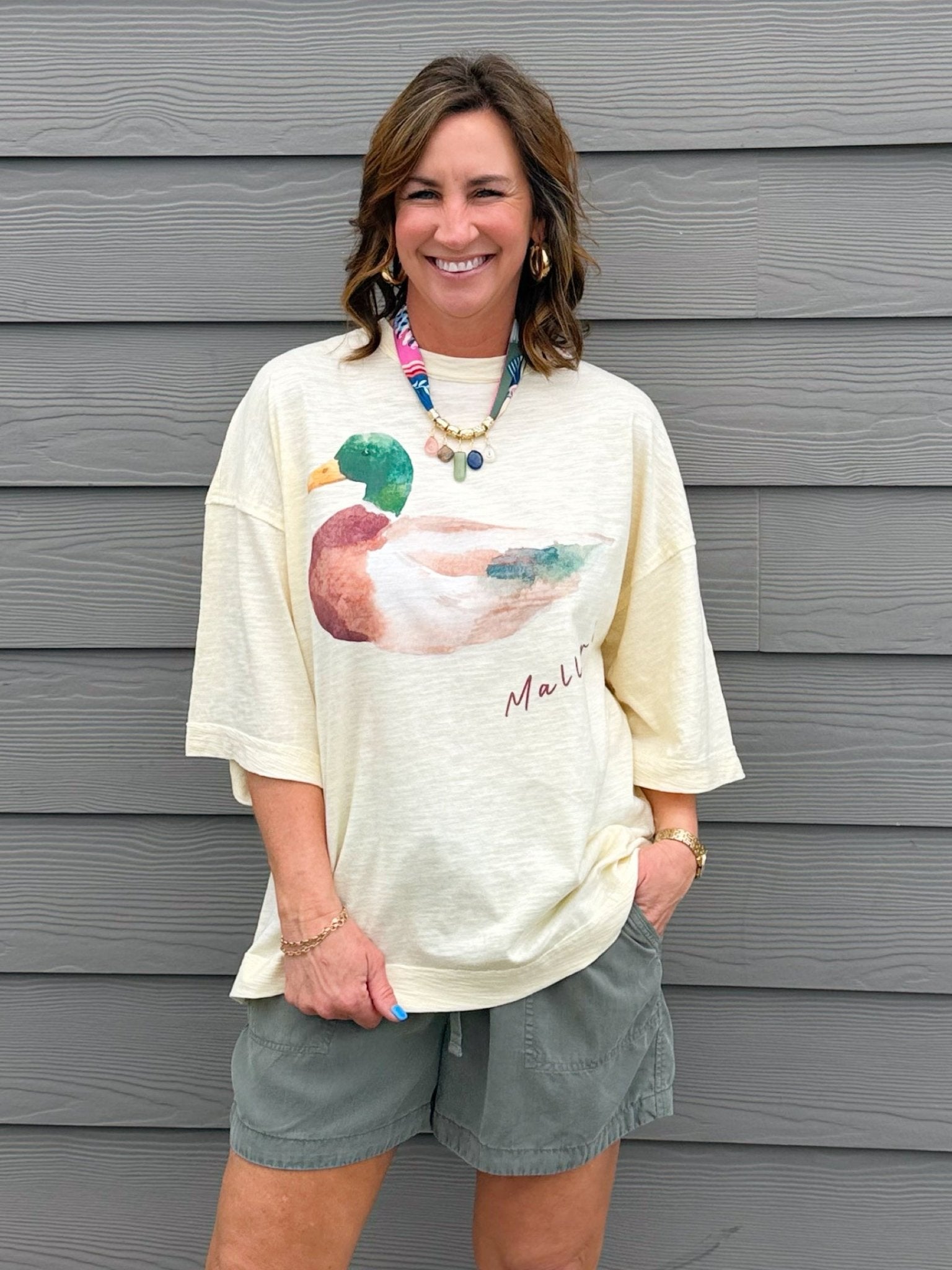Delta Marsh Mallard Tee - Jessi Jayne Boutique