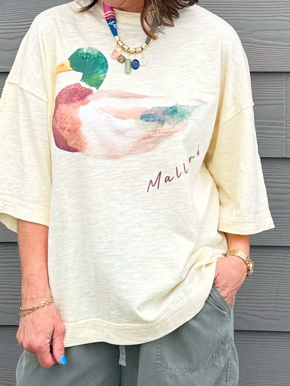 Delta Marsh Mallard Tee - Jessi Jayne Boutique