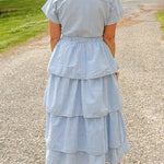 Sweet Caroline Striped Midi Dress - Jessi Jayne Boutique