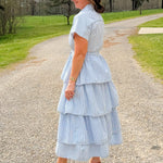 Sweet Caroline Striped Midi Dress - Jessi Jayne Boutique