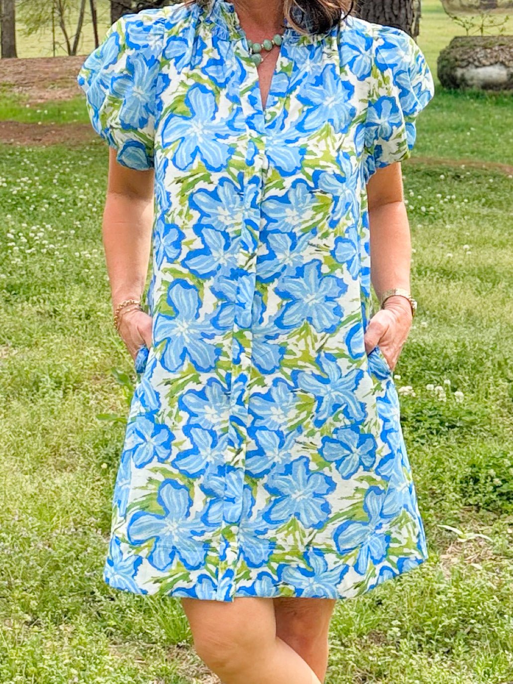 Fresh Bloom Button Down Dress - Jessi Jayne Boutique