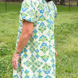 Blue Meadow Smocked Dress - Jessi Jayne Boutique