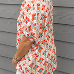 Sunset Mosaic Dolman Top - Jessi Jayne Boutique