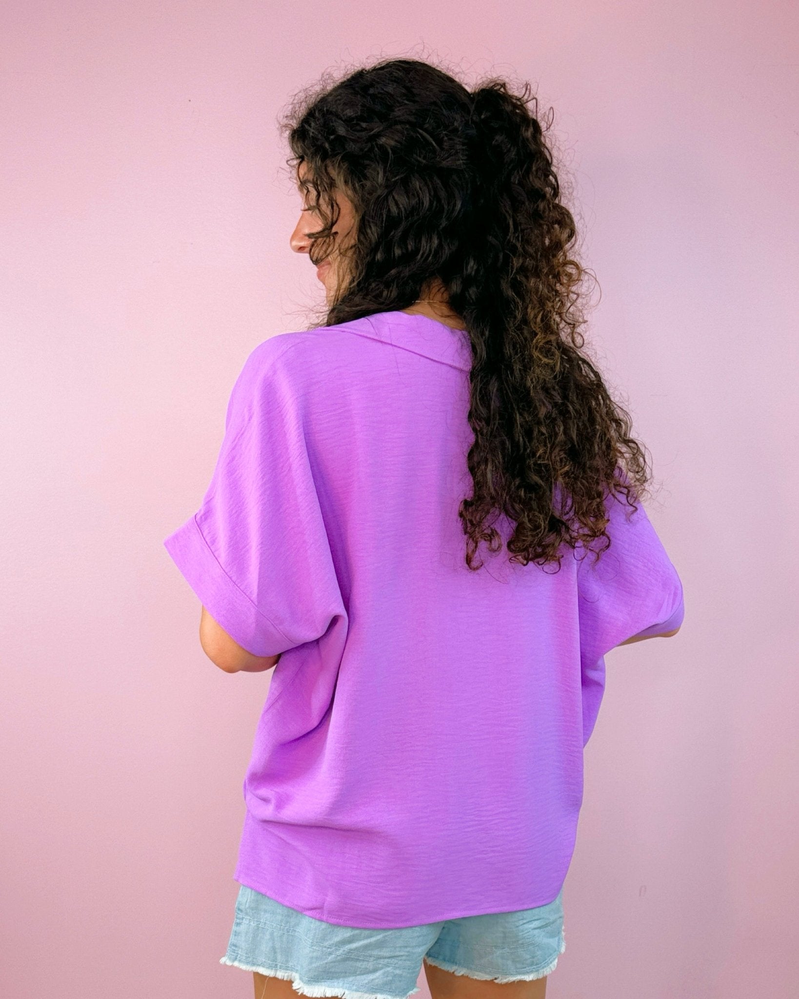 Bliss Mode Collared Popover Top - Jessi Jayne Boutique