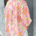 Retro Garden Patchwork Top - Jessi Jayne Boutique