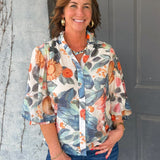 Harvest Garden Floral Top - Jessi Jayne Boutique