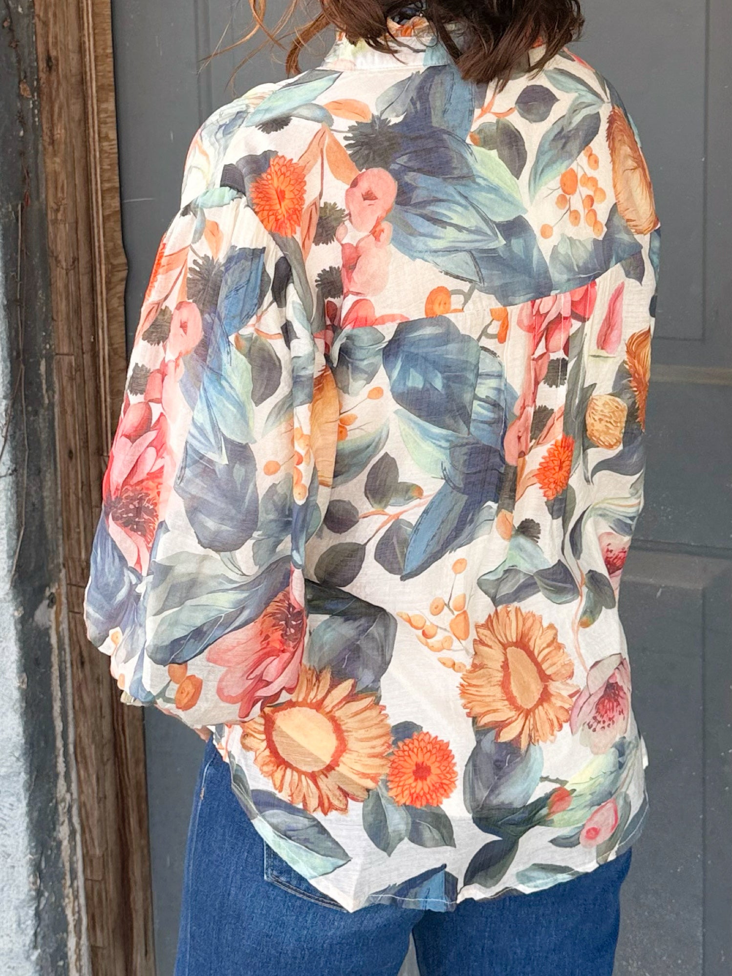 Harvest Garden Floral Top - Jessi Jayne Boutique