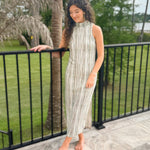 Serene Waves Knit Maxi Dress - Jessi Jayne Boutique