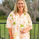 Tropical Paradise Button - Up Set - Jessi Jayne Boutique